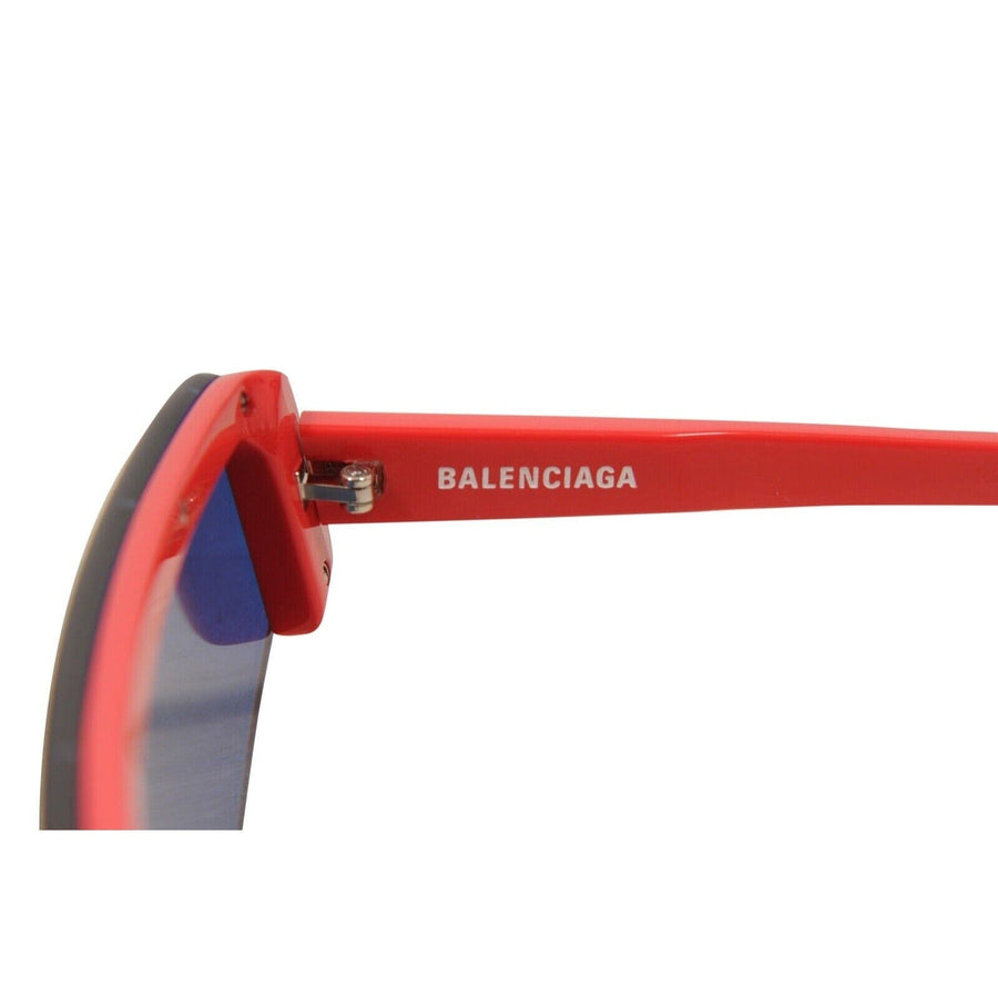 Ski Reflective Shield Sunglasses Red Logo Extreme BB0003S 99-01 BALENCIAGA 