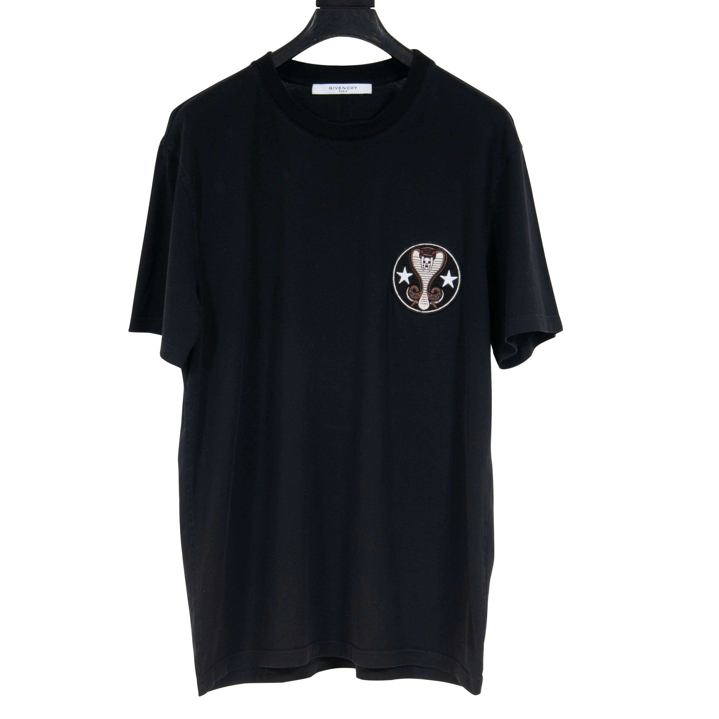 Givenchy snake t shirt hotsell