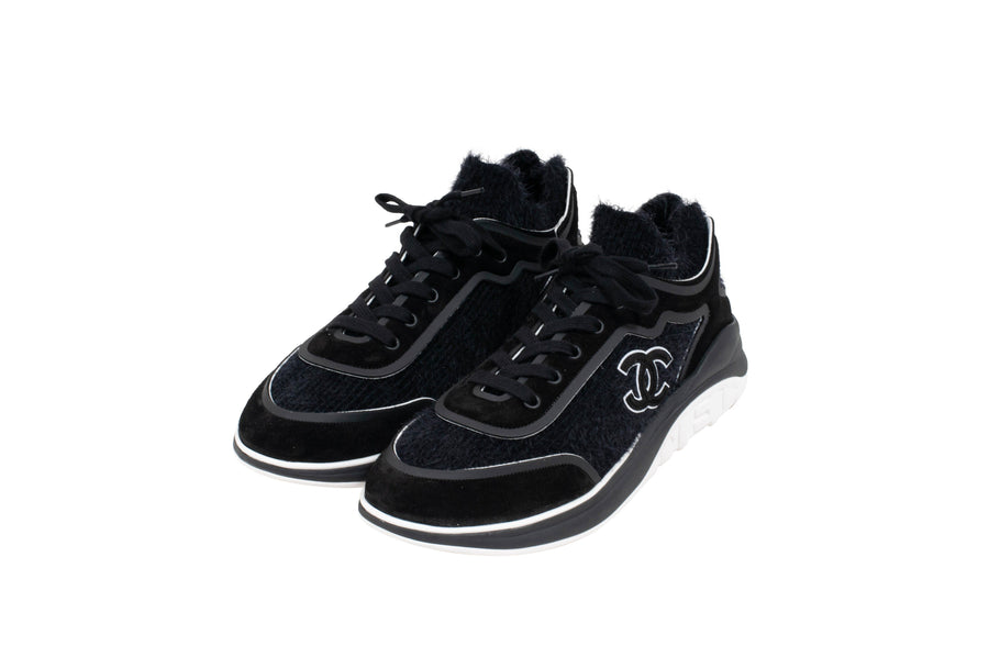 Sport Sprint Sneaker (Black Cashmere) CHANEL 