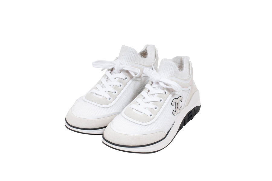Sport Sprint Sneaker (White Cashmere) CHANEL 
