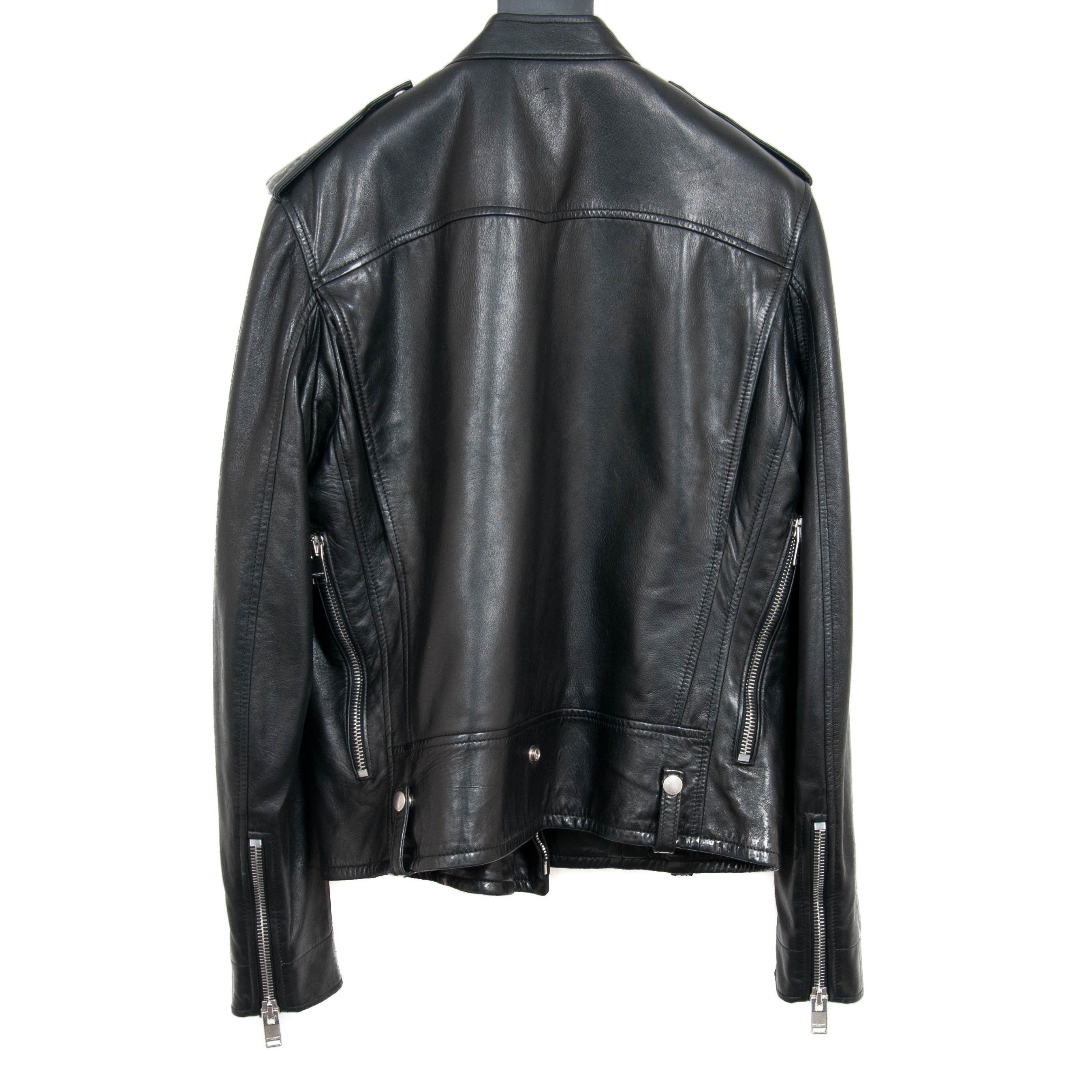 SS13 Asymmetric Leather Jacket – THE-ECHELON