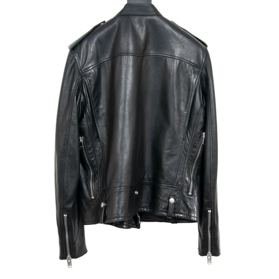 SS13 Asymmetric Leather Jacket SAINT LAURENT 