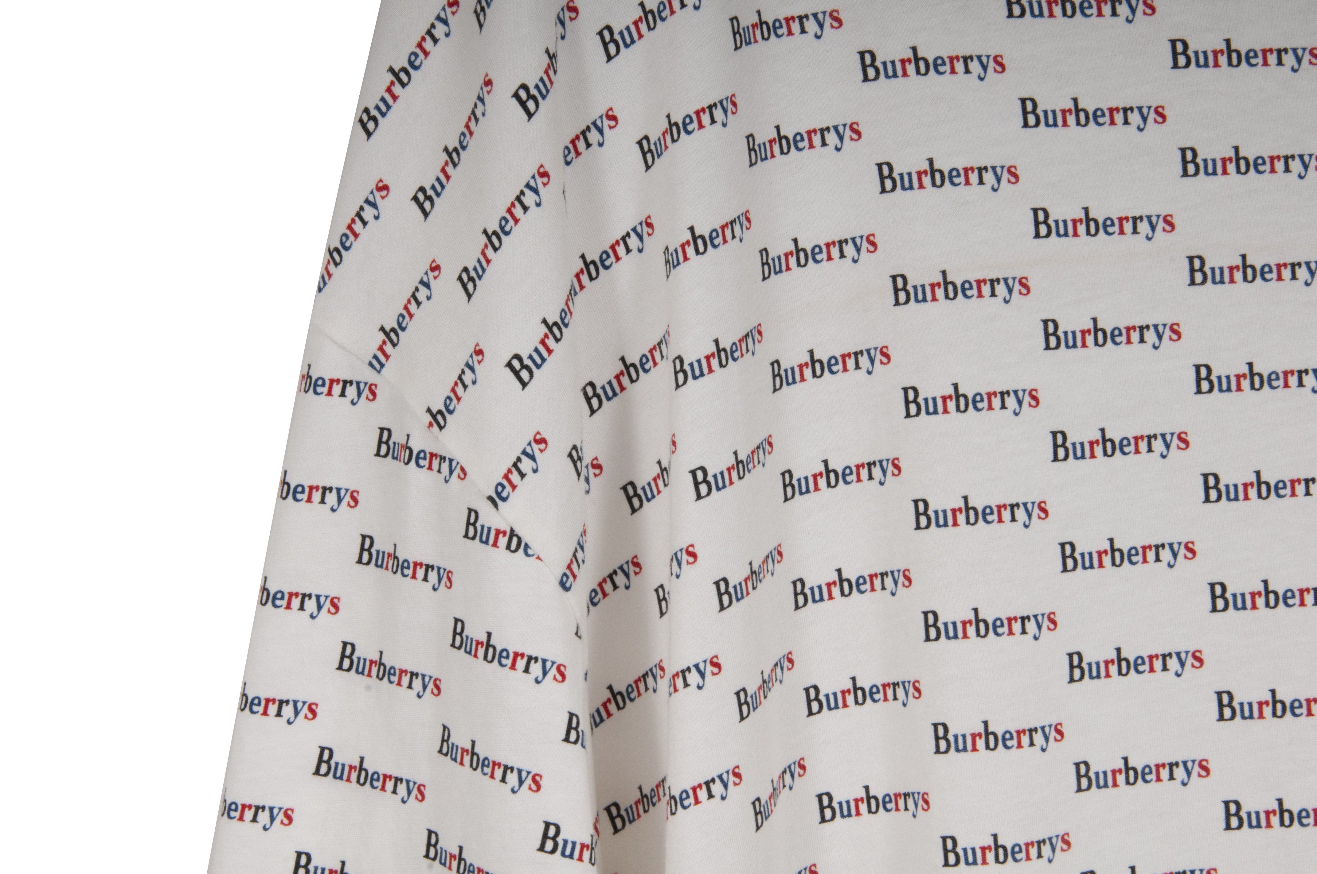 SS18 Burberrys Archive All Over Print T Shirt – THE-ECHELON