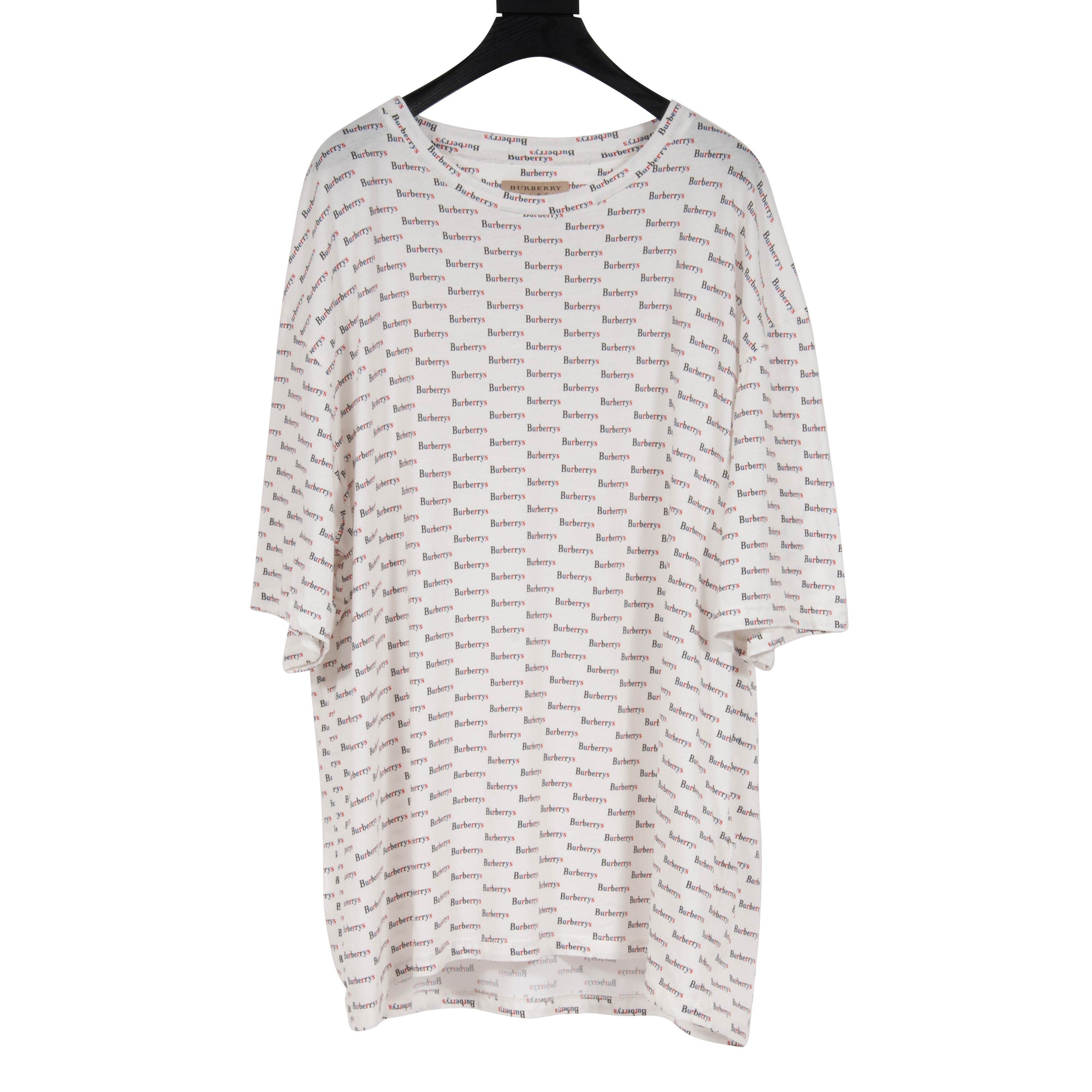 SS18 Burberrys Archive All Over Print T Shirt – THE-ECHELON