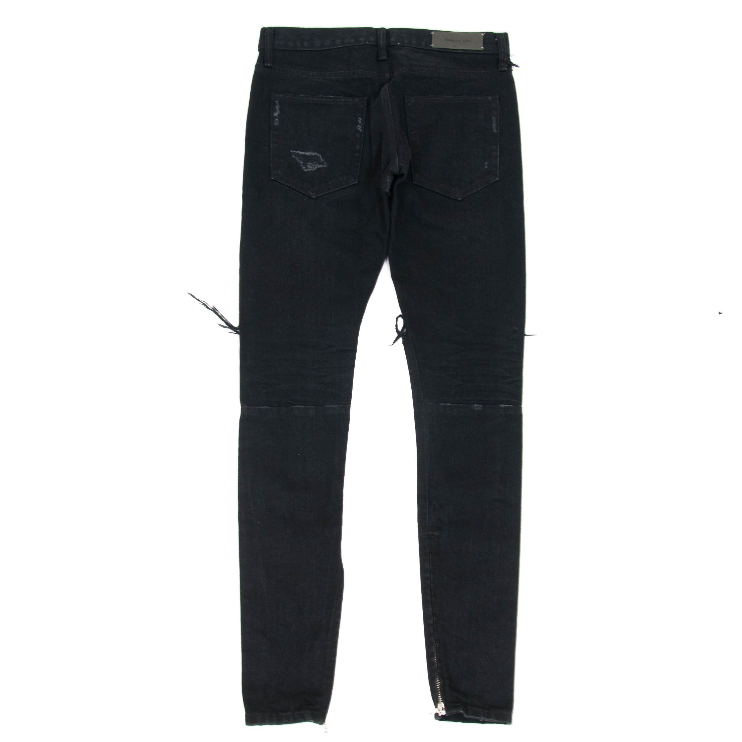 FEAR OF GOD BLACK SELVEDGE DENIM GR8購入 Ssense Black Selvedge Denim Jeans – THE-ECHELON