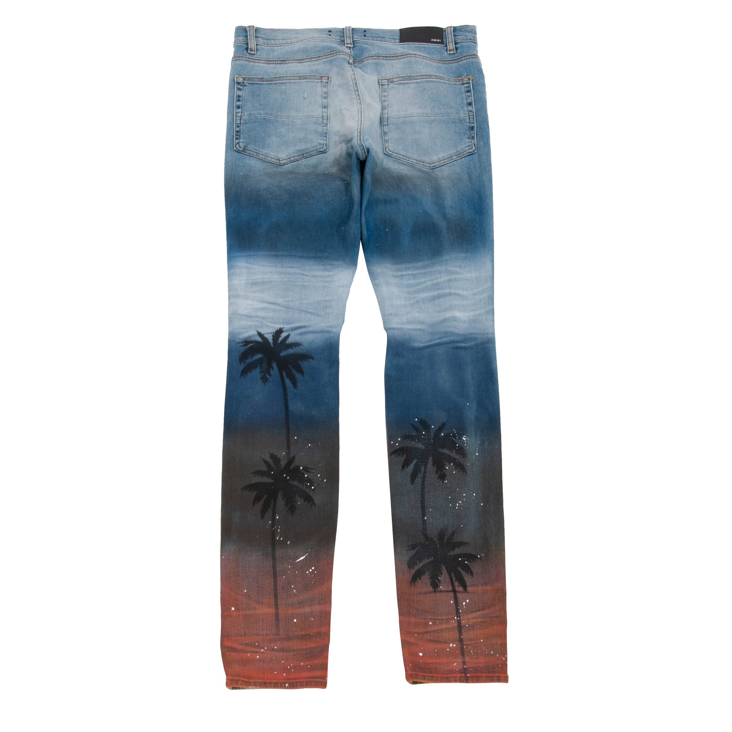 Sunset Palm Thrasher Jean – THE-ECHELON