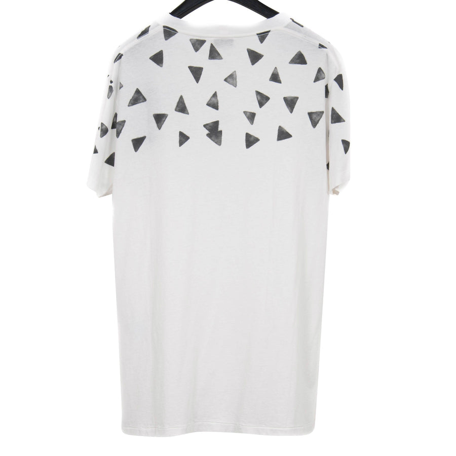 Triangle Print T Shirt SAINT LAURENT 