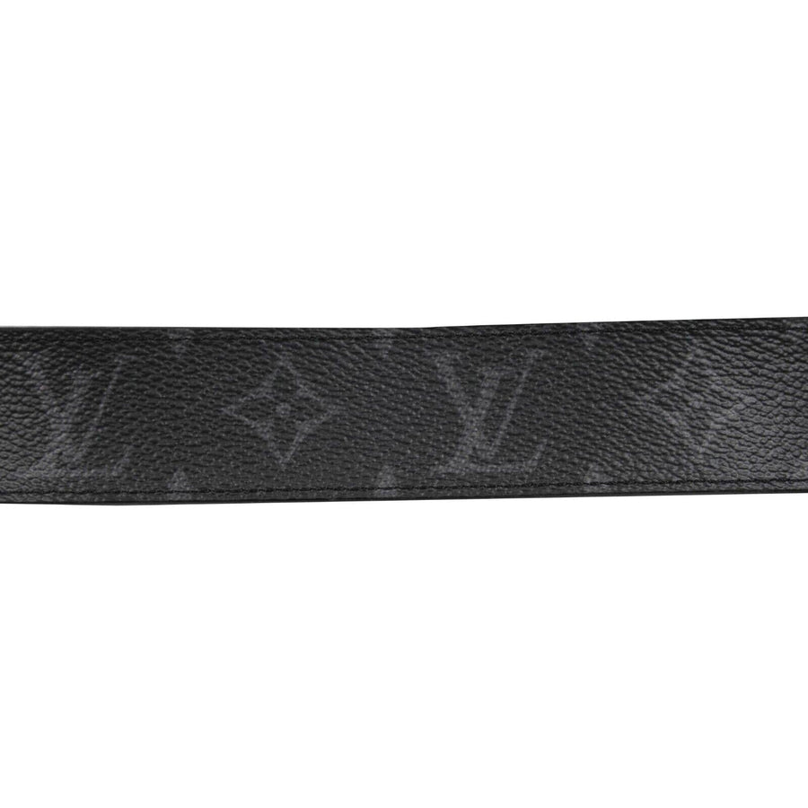 35MM Monogram Eclipse Black Grey Leather Utility Belt Bag
