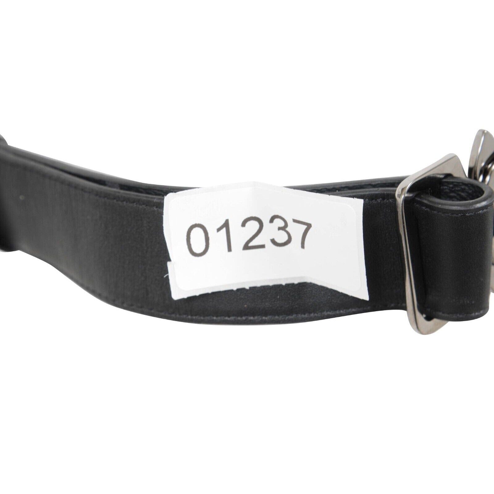 Louis Vuitton Mens 35MM Monogram Eclipse Black Grey Leather