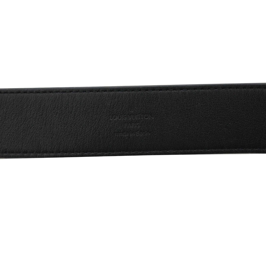 35MM Monogram Eclipse Black Grey Leather Utility Belt Bag