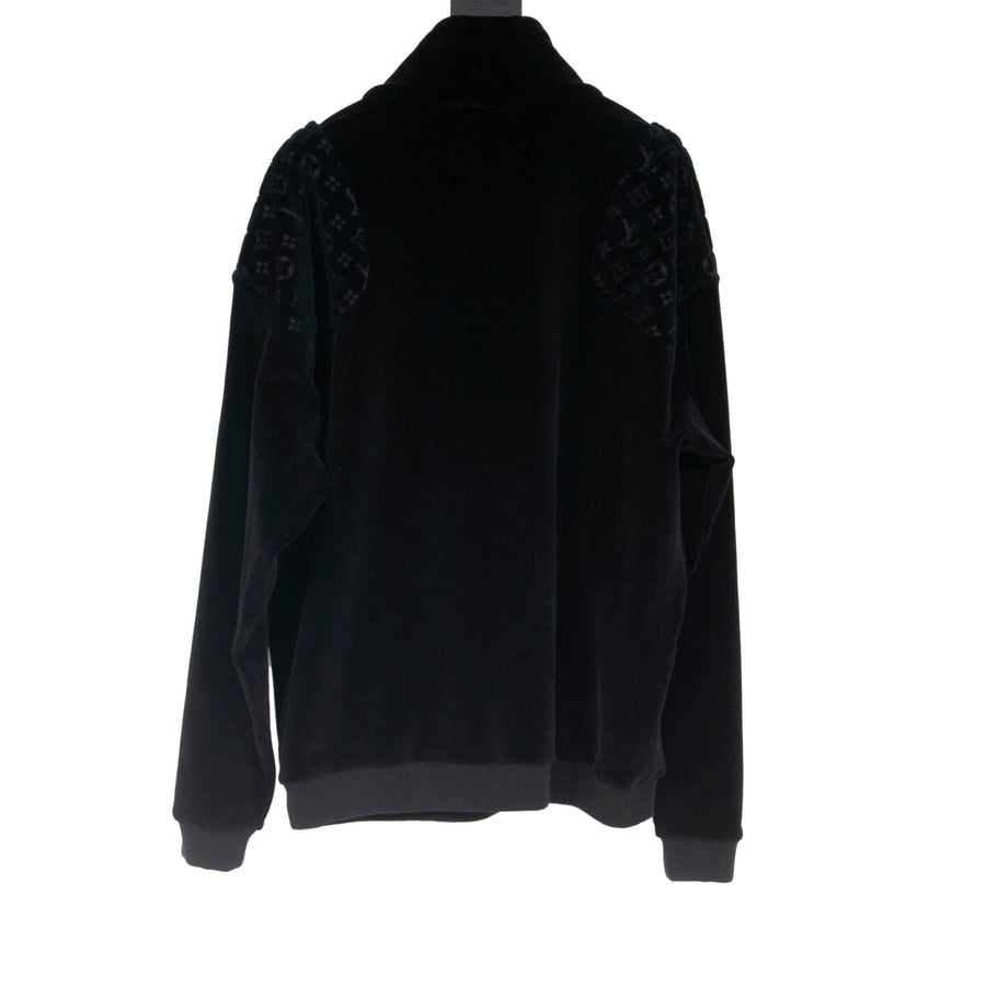 LV Zip Velvet Sweater