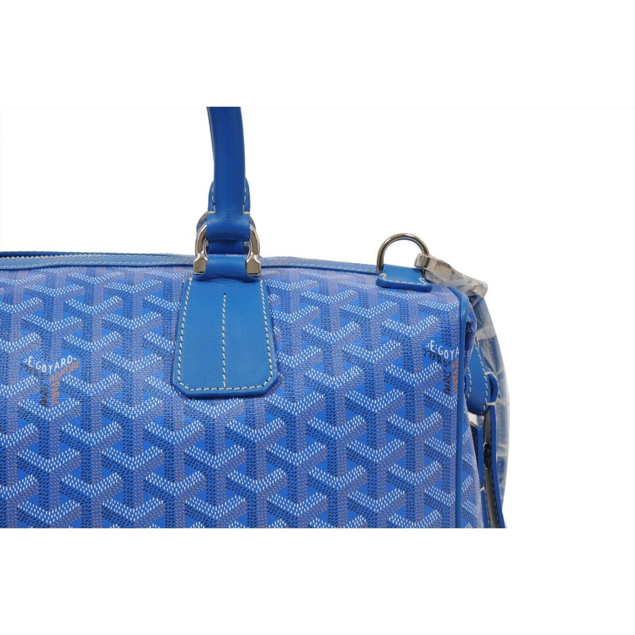 Goyard Victoria GM Blue Crossbody Travel Tote Duffle Weekend Carry On Bag –  THE-ECHELON