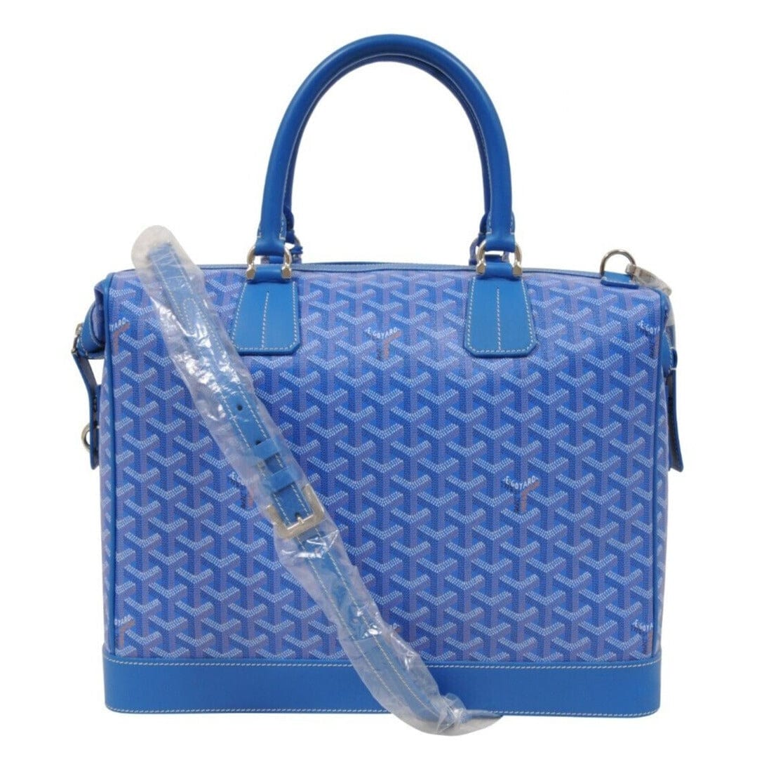 Goyard Victoria GM Blue Crossbody Travel Tote Duffle Weekend Carry On Bag –  THE-ECHELON