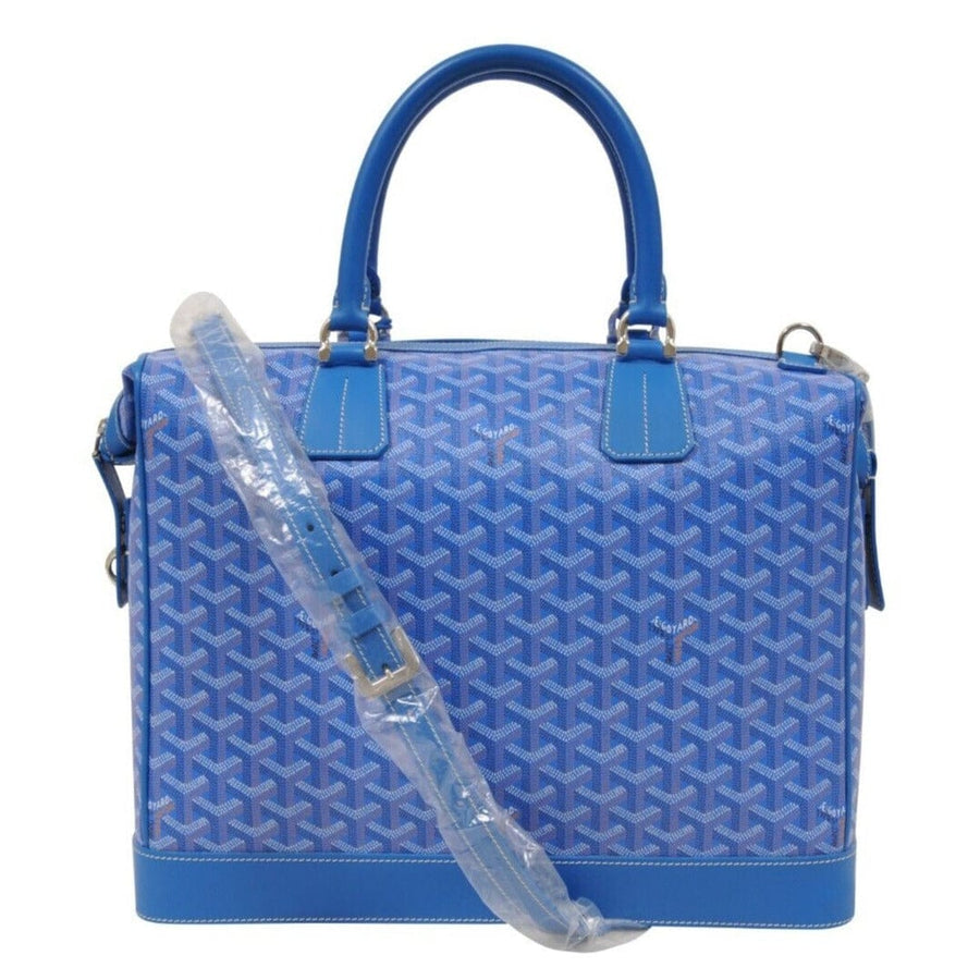 Victoria GM Blue Crossbody Travel Tote Duffle Weekend Carry On Bag GOYARD 