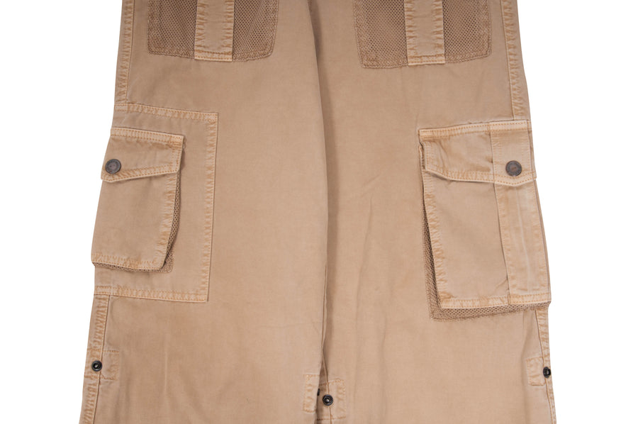 Vintage Archive 1990's Khaki Tan Pocket Cargo Pants Dolce & Gabbana 