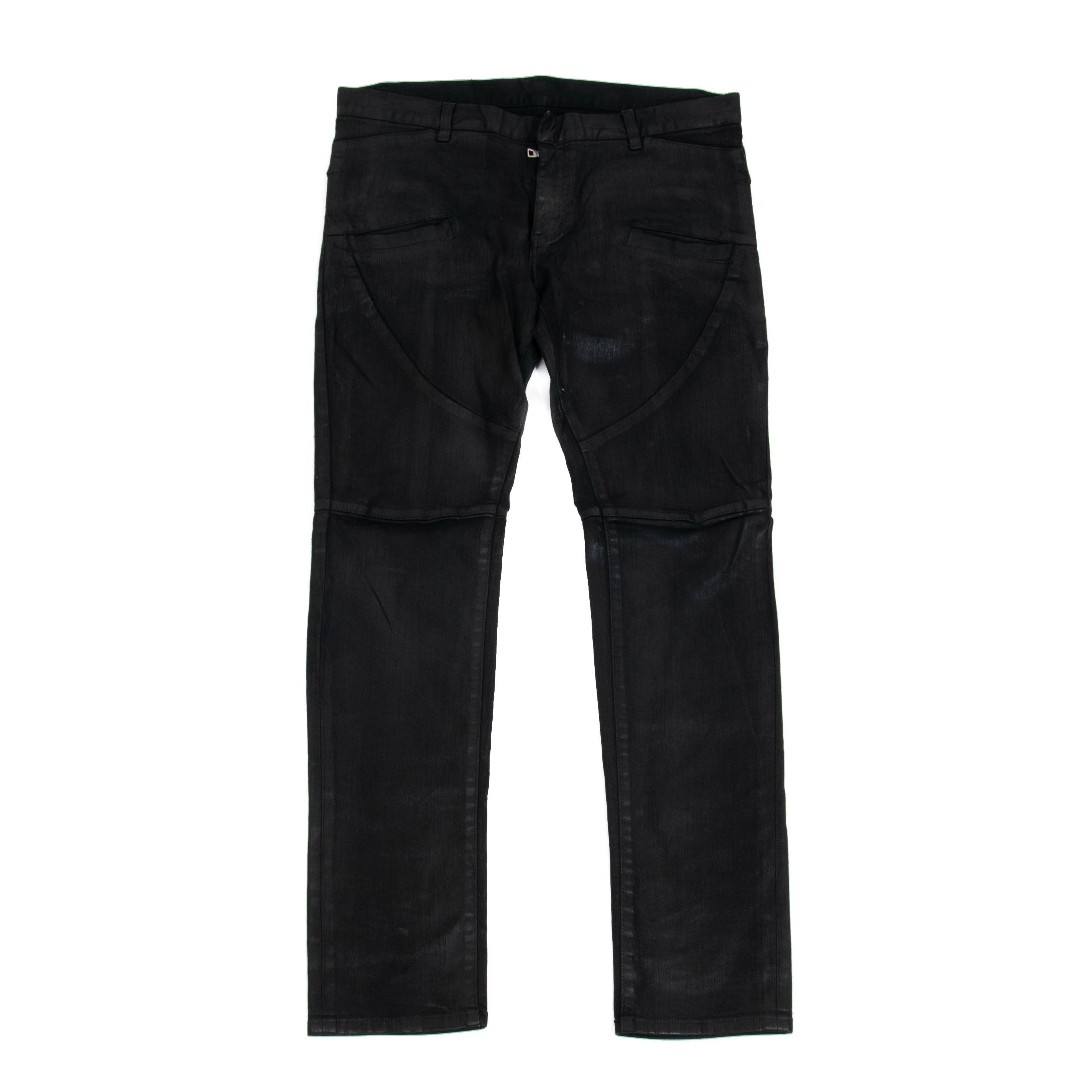 Black Waxed Stretch | Naked & Famous Denim