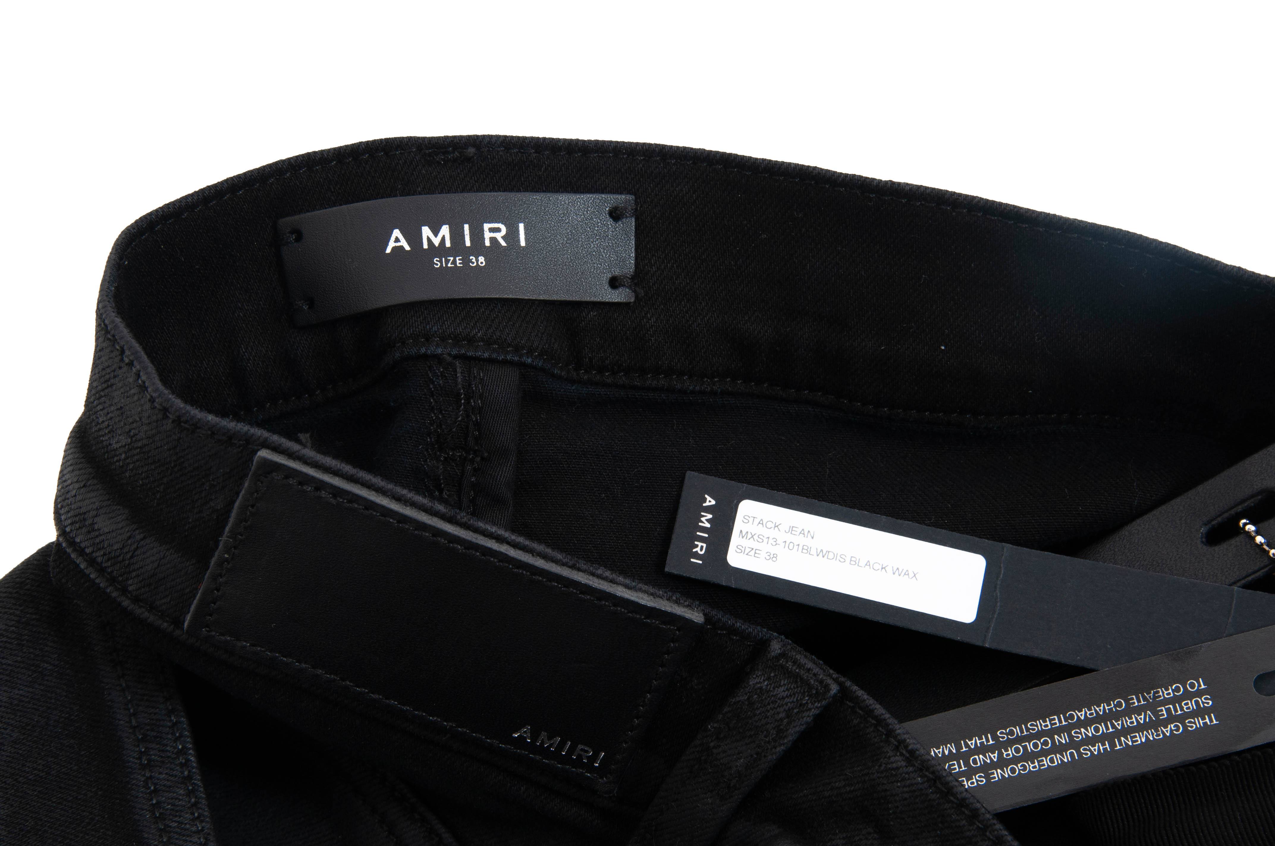 Waxed Stack Jeans THEECHELON