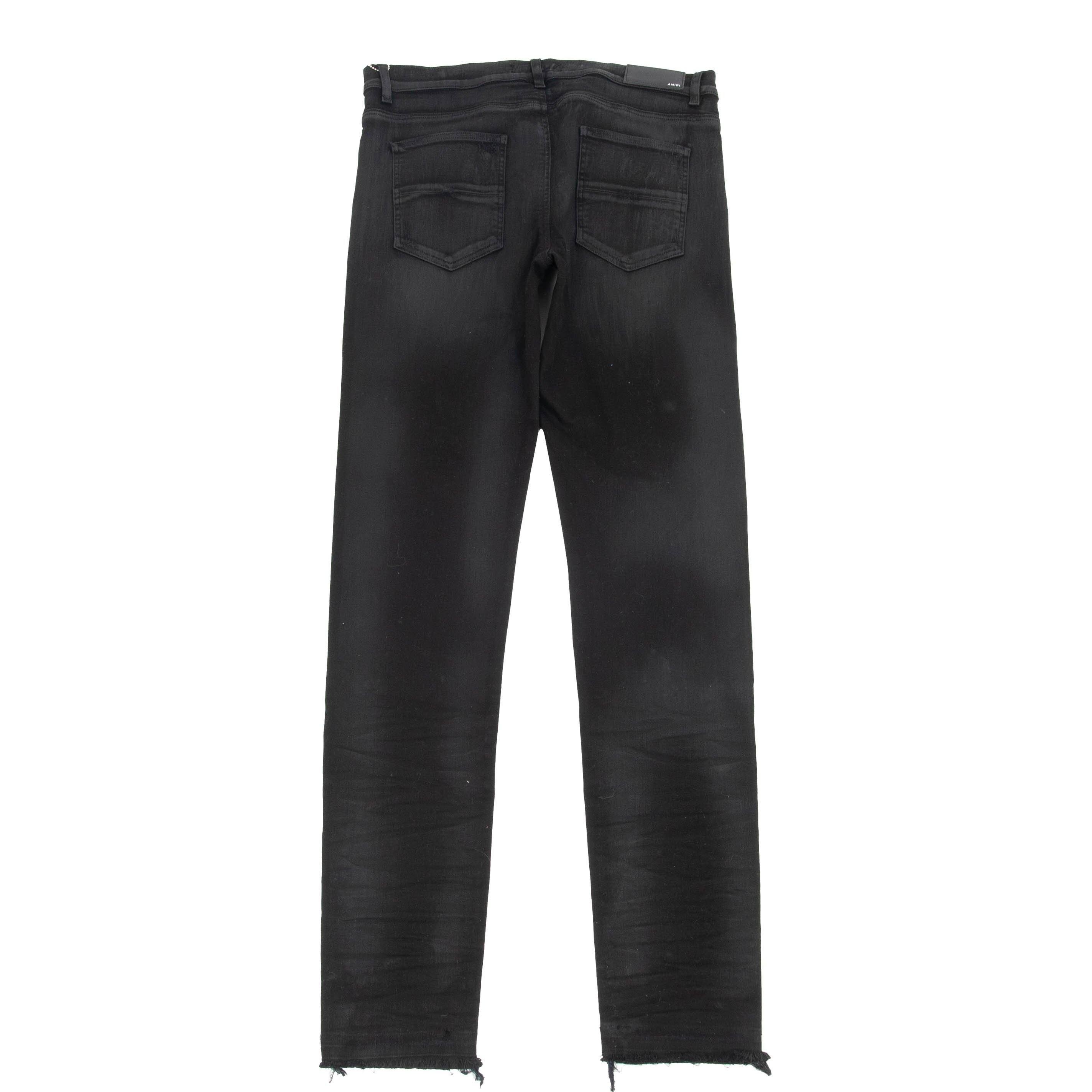 Waxed Stack Jeans THEECHELON