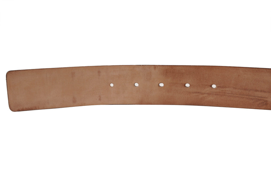 White Leather Interlocking G Belt GUCCI 
