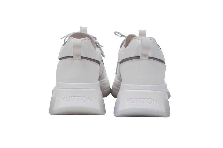 Louis Vuitton sneakers LV8.5/US9.5 Run Away White Silver