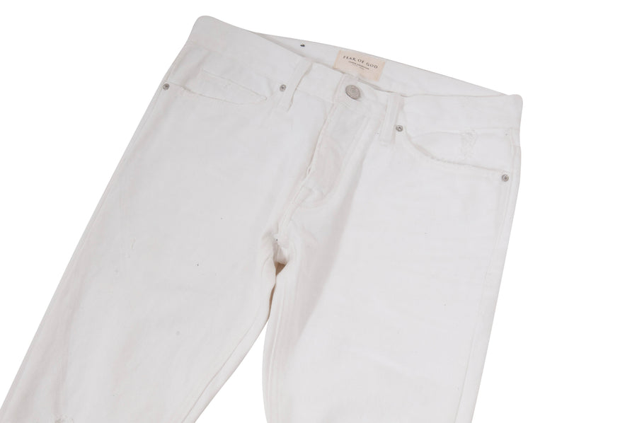 White Selvedge Denim Jeans FEAR OF GOD 