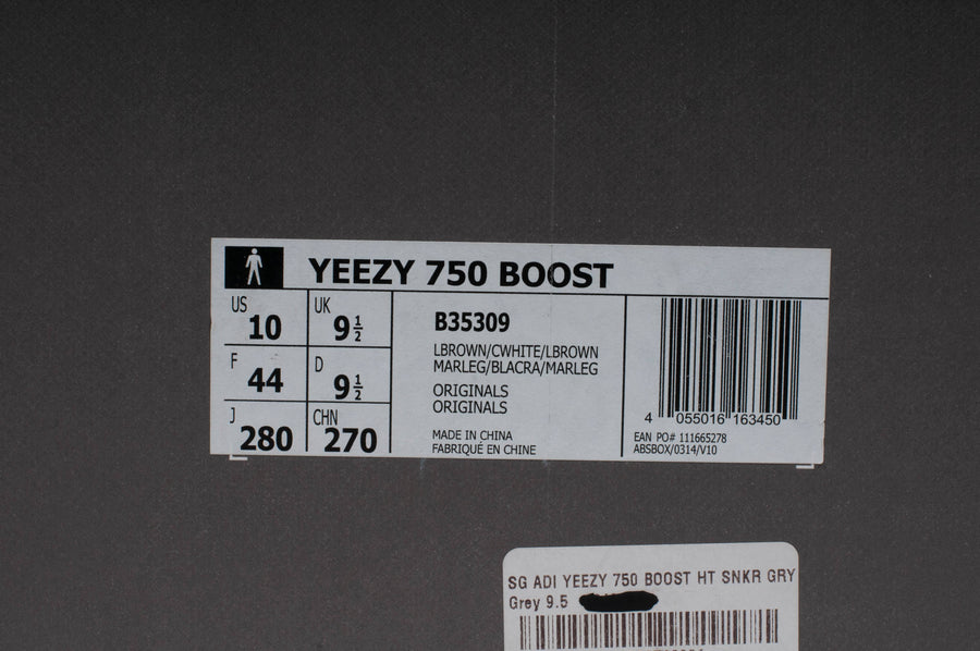 yeezy boost 750 box YEEZY Boost 750 (Gray/Light Brown) – THE-ECHELON