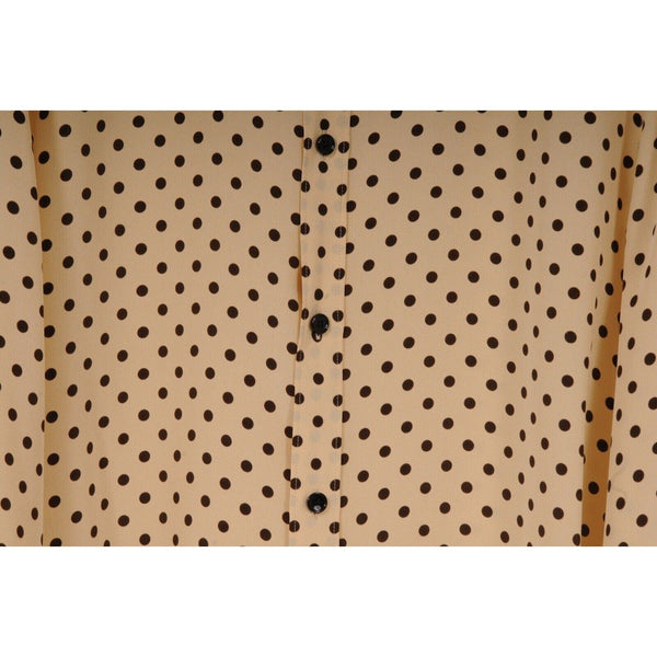Chemise Femme En Soie Perrier - Manches Longues - Bleu Marine - Taille 40 IT - Occasion TB