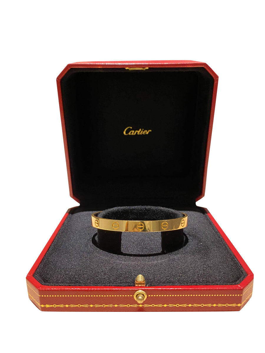 Yellow Gold Cuff Love Bracelet Cartier 
