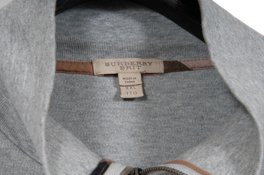 Zipped Crewneck (Gray) Burberry 